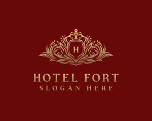 Royal Boutique Hotel logo design