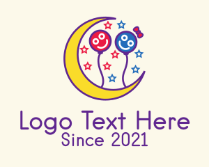 Laugh - Night Children Party logo design