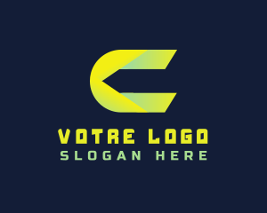 Clan - Digital Gaming Letter C logo design