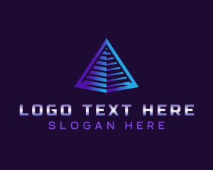 Insurance - Pyramid Tech Digital logo design