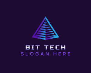 Pyramid Tech Digital logo design