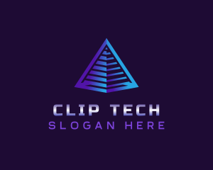 Pyramid Tech Digital logo design