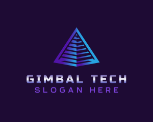 Pyramid Tech Digital logo design