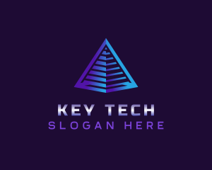 Pyramid Tech Digital logo design