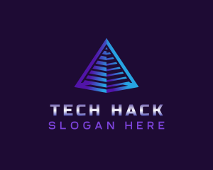 Pyramid Tech Digital logo design