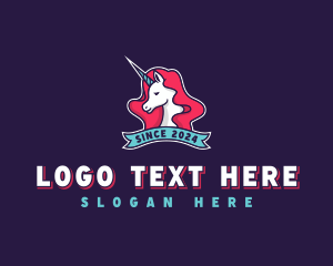 Unicorn - Unicorn Gaming logo design