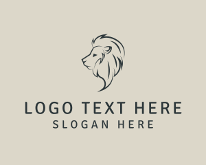 Agency - Wildlife Lion Animal logo design