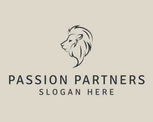 Wildlife Lion Animal logo design