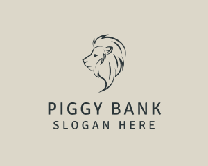 Wildlife Lion Animal logo design