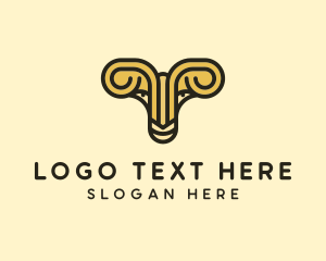 Ionic - Pillar Ram Firm logo design