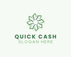 Money Flower Cash logo design