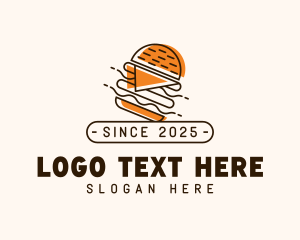 Burger - Burger Restaurant Dining logo design