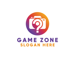 Question Camera Photography logo design