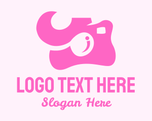 Pink - Pink Photography Studio logo design