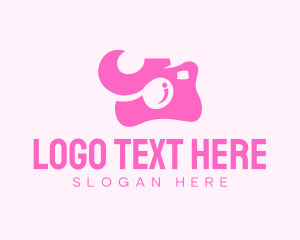 Digicam - Pink Photography Studio logo design