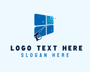 Window - Window Pressure Washer logo design