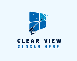 Window Pressure Washer logo design