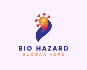 Pathogen - Infectious Virus Disease logo design