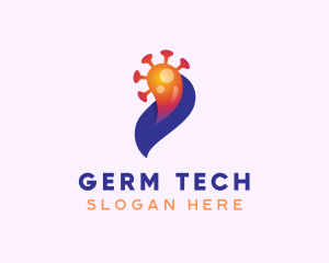 Infectious Virus Disease logo design