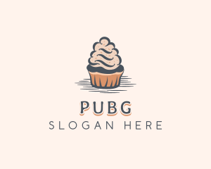 Sweet Muffin Cupcake Logo