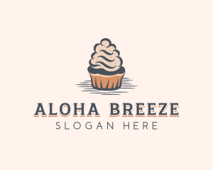 Sweet Muffin Cupcake logo design