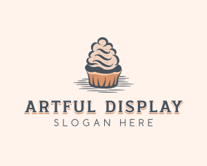 Sweet Muffin Cupcake logo design