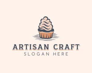 Sweet Muffin Cupcake logo design