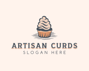 Sweet Muffin Cupcake logo design