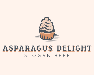 Sweet Muffin Cupcake logo design