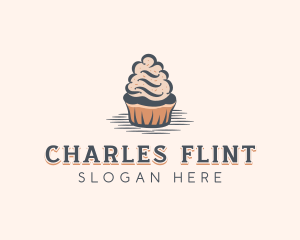 Sweet Muffin Cupcake logo design