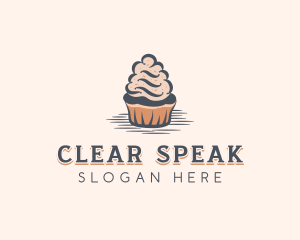 Sweet Muffin Cupcake logo design