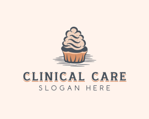 Sweet Muffin Cupcake logo design