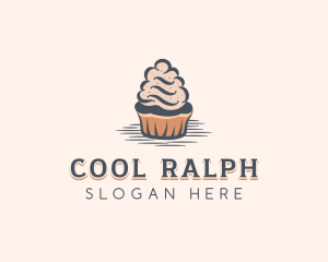 Sweet Muffin Cupcake logo design