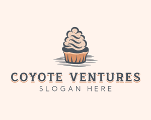 Sweet Muffin Cupcake logo design