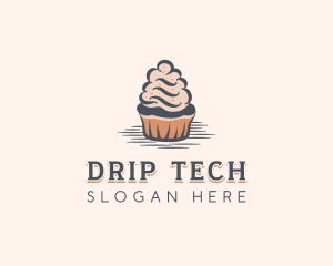 Sweet Muffin Cupcake logo design