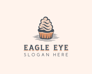 Sweet Muffin Cupcake logo design