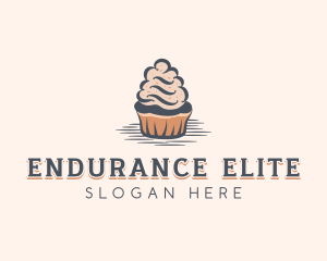 Sweet Muffin Cupcake logo design