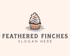 Sweet Muffin Cupcake logo design