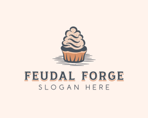 Sweet Muffin Cupcake logo design