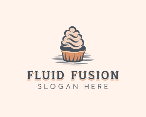 Sweet Muffin Cupcake logo design