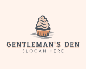 Sweet Muffin Cupcake logo design