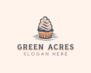 Sweet Muffin Cupcake logo design