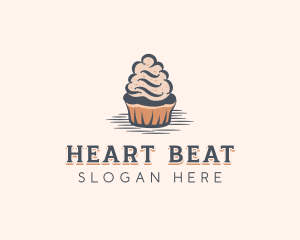 Sweet Muffin Cupcake logo design