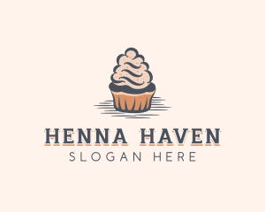 Sweet Muffin Cupcake logo design