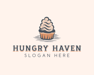 Sweet Muffin Cupcake logo design