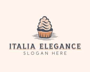 Sweet Muffin Cupcake logo design