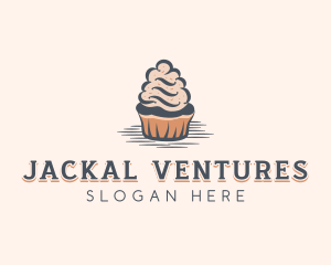 Sweet Muffin Cupcake logo design