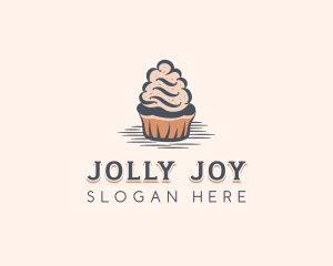 Sweet Muffin Cupcake logo design