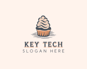 Sweet Muffin Cupcake logo design