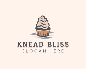 Sweet Muffin Cupcake logo design